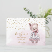 We Can Bearly Wait Cute Stuffed Animal Pregnancy Aankondiging (Staand voorkant)