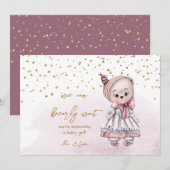 We Can Bearly Wait Cute Stuffed Animal Pregnancy Aankondiging (Voorkant / Achterkant)