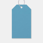 We can Bearly wait, cute watercolor bear Cadeaulabel (Achterkant)