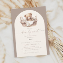 We Can Bearly Wait Geslacht Neutrale Boho Baby Sho