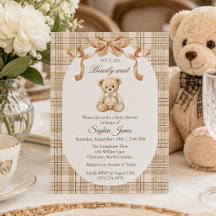 We Can Bearly Wait Geslacht Neutrale Teddybeer Bab