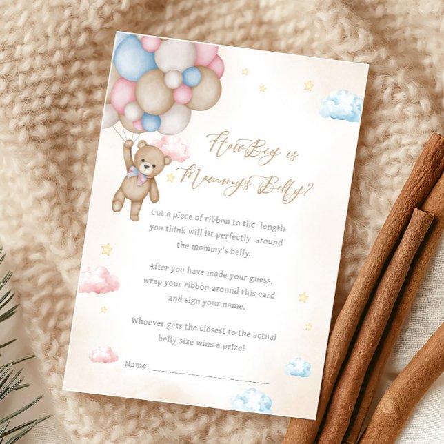 We Can Bearly Wait Geslacht Onthulling Hoe Groot S (Bear Gender Reveal Game)