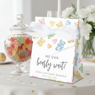 We Can Bearly Wait Gummy Bears Baby Shower Bedankdoosjes