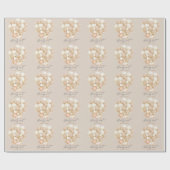 We can Bearly Wait Neutral Baby Shower Cadeaupapier (Vlak)