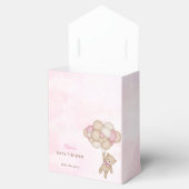 We Can Bearly Wait Pink Baby Shower Thank You Bedankdoosjes (Geopend)