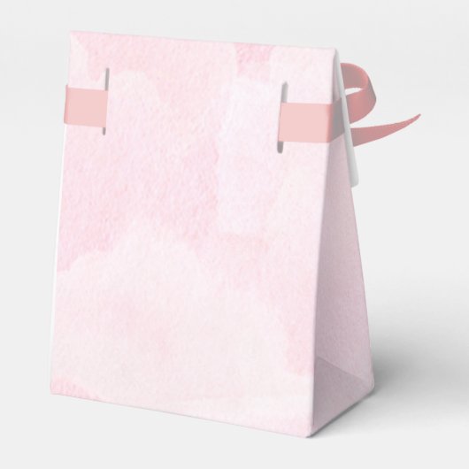 We Can Bearly Wait Pink Baby Shower Thank You Bedankdoosjes (Achterkant)