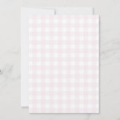 We Can Bearly Wait Roze Teddyshower Kaart (Achterkant)