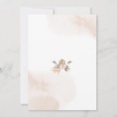 We Can Bearly Wait Teddy Bear Baby Shower Kaart (Achterkant)