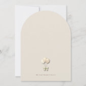 We Can Bearly Wait Teddy Bear Baby Shower Kaart (Achterkant)