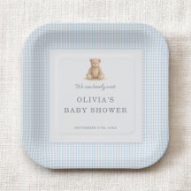 We Can Bearly Wait Teddy Bear Baby Shower Party