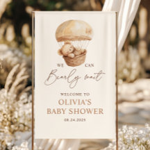 We Can Bearly Wait Teddy Bear Baby Shower Welkom