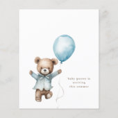 We Can Bearly Wait Teddybeer Jongens Baby Borrel (Achterkant)