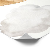 We Can Bearly Wait Twins Baby Shower Poster (Hoek)