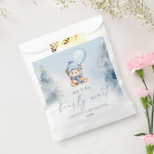 We Can Bearly Wait Winter Teddy Bear Baby Shower Bedankzakje (Gezegeld)