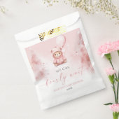 We Can Bearly Wait Winter Teddy Bear Baby Shower Bedankzakje (Gezegeld)