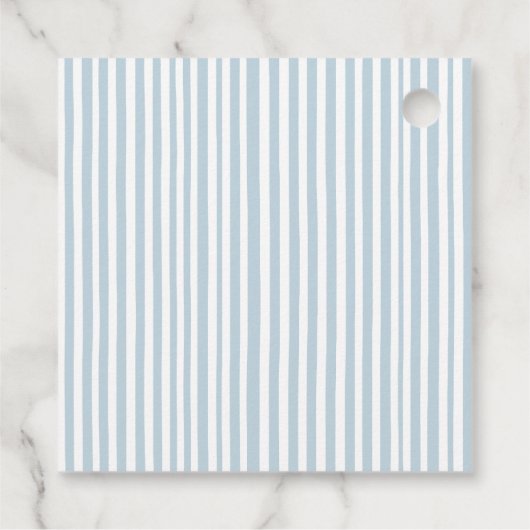 We Can Beary Wait, Baby Shower Bedankjes Labels (Achterkant)