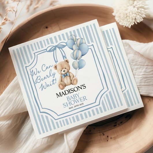 We Can Beary Wait, Baby Shower  Servet
