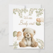 We Can Beary Wait Digitale Download Kaart (Voorkant)