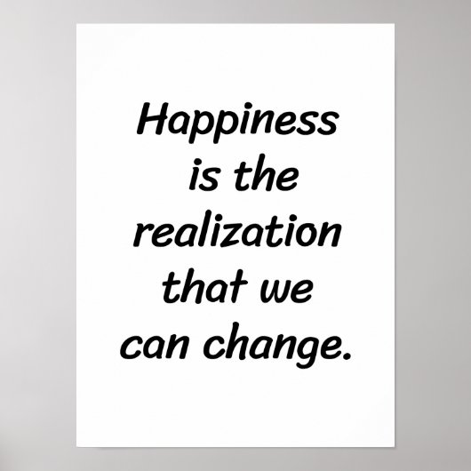 We Can Change Poster (Voorkant)