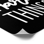 We Can Do Hard Things Sitive Message Motivational Poster (Hoek)