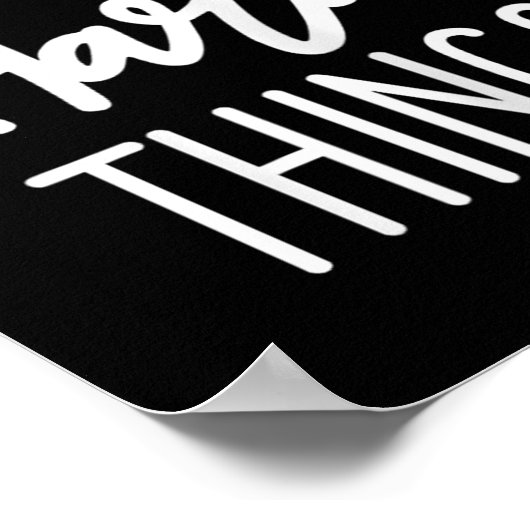 We Can Do Hard Things Sitive Message Motivational  Poster (Hoek)