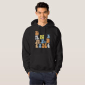 We Can Do Hard Things Teacher Back to School 1 Hoodie (Voorkant volledig)