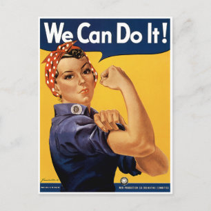 We Can Do It Briefkaart
