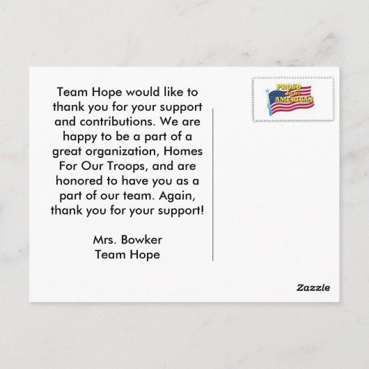 We can do it! briefkaart (Achterkant)