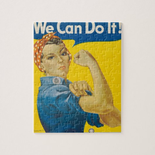 We Can Do It! door J. Howard Miller Legpuzzel (Verticaal)