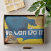 We Can Do It! door J. Howard Miller Tissuepapier (Geschenk)