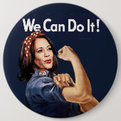 We Can Do It - Kamala 2024 BUTTON (Voorkant)