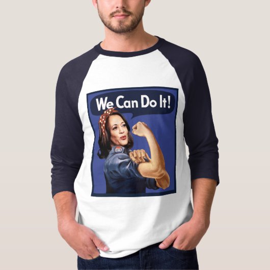 We Can Do It - Kamala 2024 T-shirt (Voorkant)