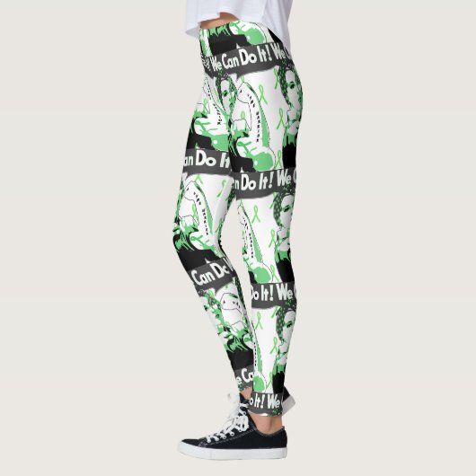 We Can Do It Lyme Bewustzijn Leggings (Links)
