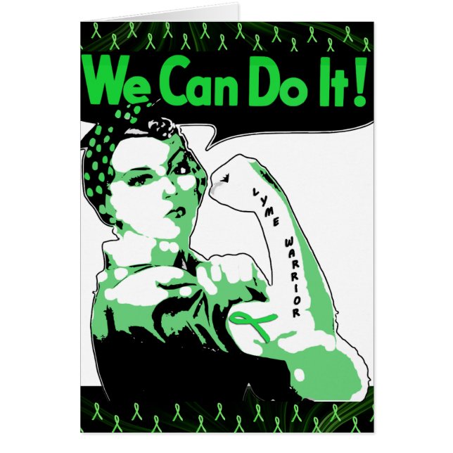 We Can Do It, Lyme Disease Strijder Kaart (Voorkant)