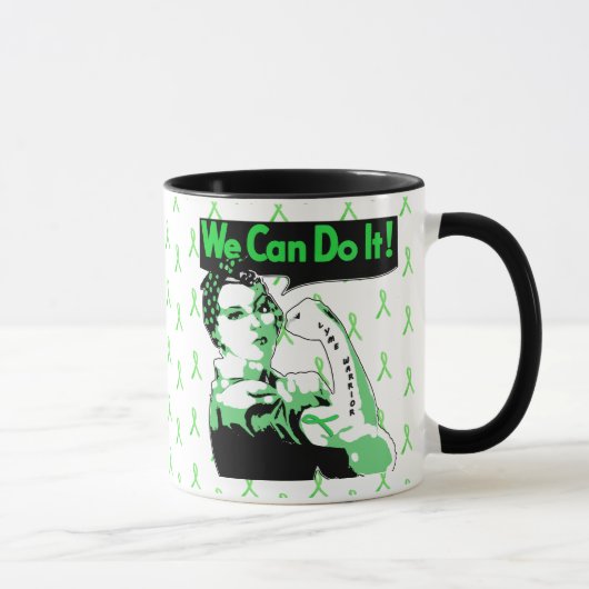 We Can Do It, Lyme Disease Warrior Koffiekop Mok (Rechts)