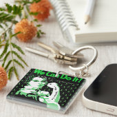 We Can Do It, Lyme Disease Warrior Sleutelhanger (Voorkant Rechts)