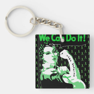 We Can Do It, Lyme Disease Warrior Sleutelhanger