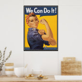 We can do it motivatieposter poster (Keuken)