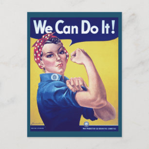 We Can Do It Rosie de Rivièra USA Verenigde Staten Briefkaart
