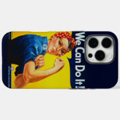 We Can Do It Rosie the Riveter Case-Mate iPhone Case (Achterkant (horizontaal))