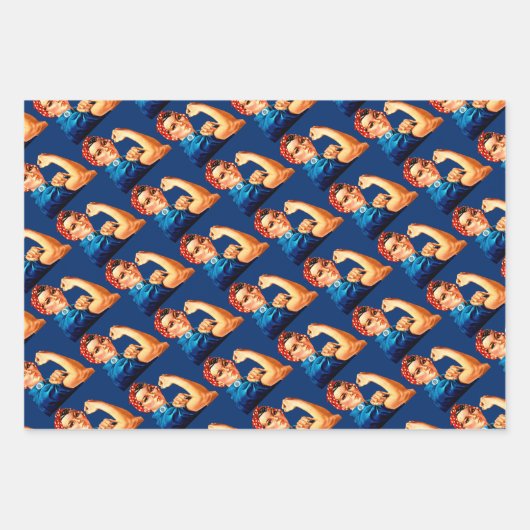 We Can Do It! Rosie the Riveter Inpakpapier Vel (Voorkant 2)