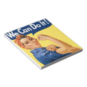 We Can Do It! Rosie the Riveter  Notitieblok (Schuin)