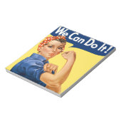 We Can Do It! Rosie the Riveter  Notitieblok (Linkerzijde)