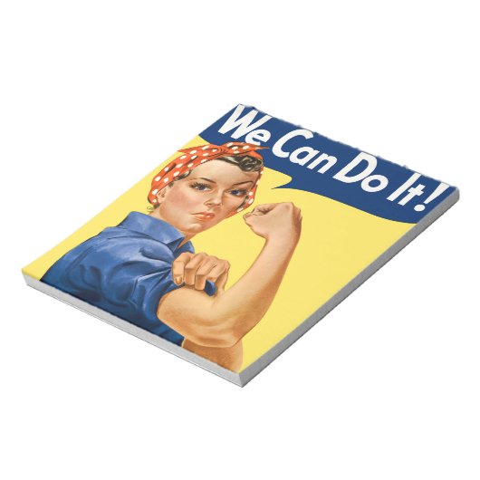We Can Do It! Rosie the Riveter  Notitieblok (Linkerzijde)
