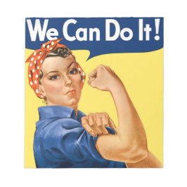 We Can Do It! Rosie the Riveter  Notitieblok