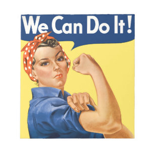 We Can Do It! Rosie the Riveter  Notitieblok