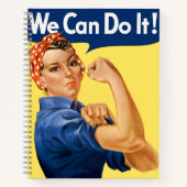 We Can Do It! Rosie the Riveter Notitieboek (Voorkant)