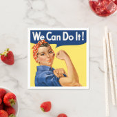 We Can Do It! Rosie the Riveter Servet (Insitu)