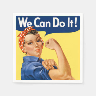 We Can Do It! Rosie the Riveter Servet