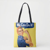 We Can Do It! Rosie the Riveter Tote Bag (Voorkant)